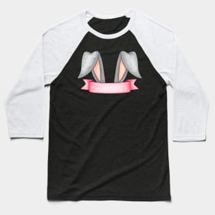 Easter Bunny Girl Baseball T-Shirt